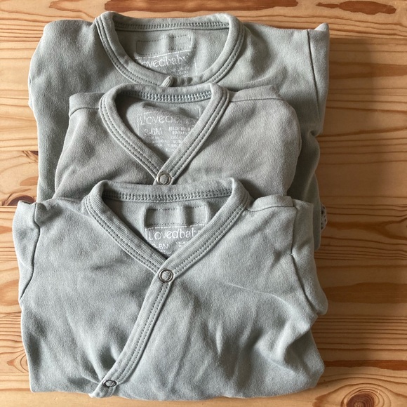 L’ovedbaby Organic 3-6m bundle in Seafoam - Picture 1 of 10